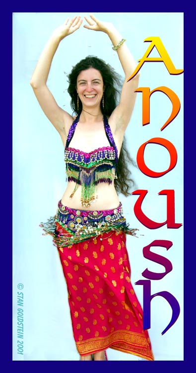 New York based belly dancer Anoush