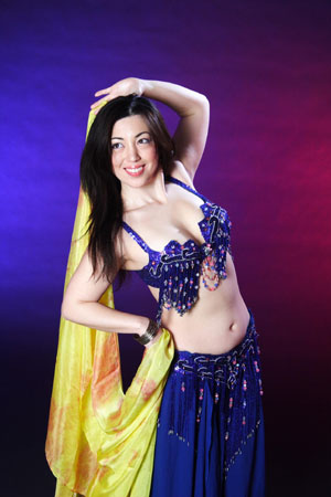 Belly dancer Sadiya from New York City